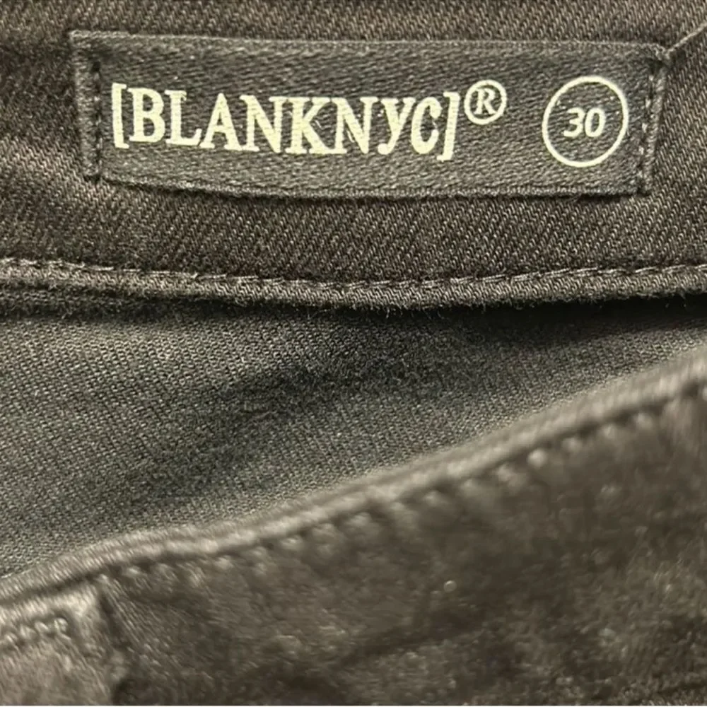 Blank NYC Black Mini Pleated Black Skirt(Size 30)